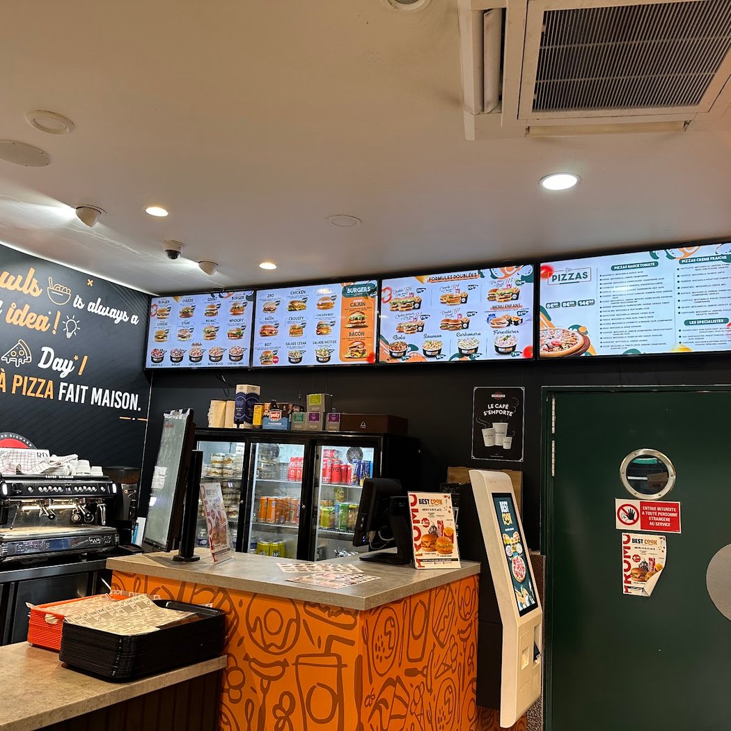 Best Cook restaurant rapide Burger Pizza Saint Ouen 2